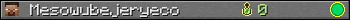 Mesowubejeryeco userbar 350x20