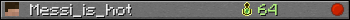 Messi_is_hot userbar 350x20