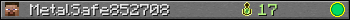 MetalSafe852708 userbar 350x20