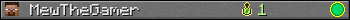 MewTheGamer userbar 350x20