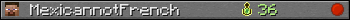 MexicannotFrench userbar 350x20