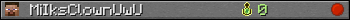 MiIksClownUwU userbar 350x20