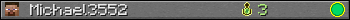 Michael3552 userbar 350x20