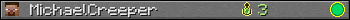 MichaelCreeper userbar 350x20