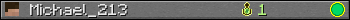 Michael_213 userbar 350x20