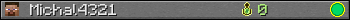 Michal4321 userbar 350x20