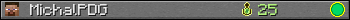 MichalPDG userbar 350x20