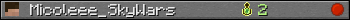 Micoleee_SkyWars userbar 350x20