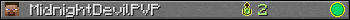 MidnightDevilPVP userbar 350x20