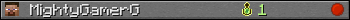 MightyGamerG userbar 350x20