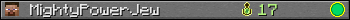 MightyPowerJew userbar 350x20