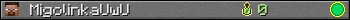 MigolinkaUwU userbar 350x20