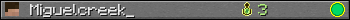 Miguelcreek_ userbar 350x20