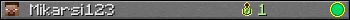 Mikarsi123 userbar 350x20