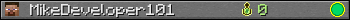 MikeDeveloper101 userbar 350x20