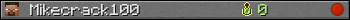 Mikecrack100 userbar 350x20