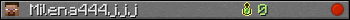 Milena444jjj userbar 350x20