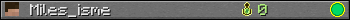 Miles_isme userbar 350x20