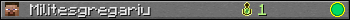 Militesgregariu userbar 350x20