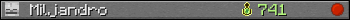 Miljandro userbar 350x20