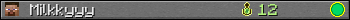 Milkkyyy userbar 350x20