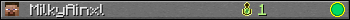Юзербар 350x20 для MilkyAinxl