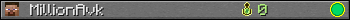 MillionAvk userbar 350x20