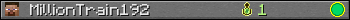 MillionTrain192 userbar 350x20