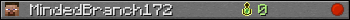 MindedBranch172 userbar 350x20