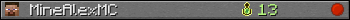 MineAlexMC userbar 350x20