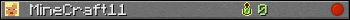 MineCraft11 userbar 350x20