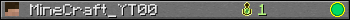 MineCraft_YT00 userbar 350x20