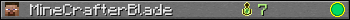 MineCrafterBlade userbar 350x20