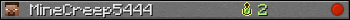 MineCreep5444 userbar 350x20