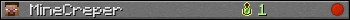 MineCreper userbar 350x20