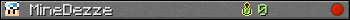 MineDezze userbar 350x20