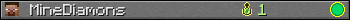 MineDiamons userbar 350x20