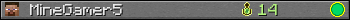 MineGamer5 userbar 350x20