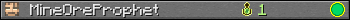 MineOreProphet userbar 350x20