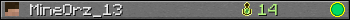 Benutzerleisten 350x20 für MineOrz_13