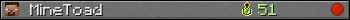 MineToad userbar 350x20