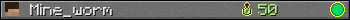 Mine_worm userbar 350x20