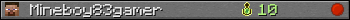 Mineboy83gamer userbar 350x20