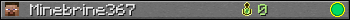 Minebrine367 userbar 350x20