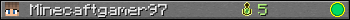 Minecaftgamer97 userbar 350x20