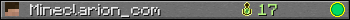 Mineclarion_com userbar 350x20