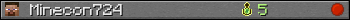 Minecon724 userbar 350x20