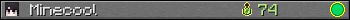 Minecool userbar 350x20