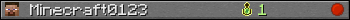 Minecraft0123 userbar 350x20