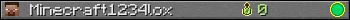 Minecraft1234lox userbar 350x20